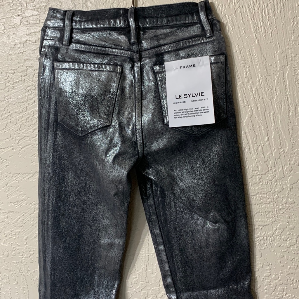 Frame Le Sylvie High Waist Straight Leg Jeans